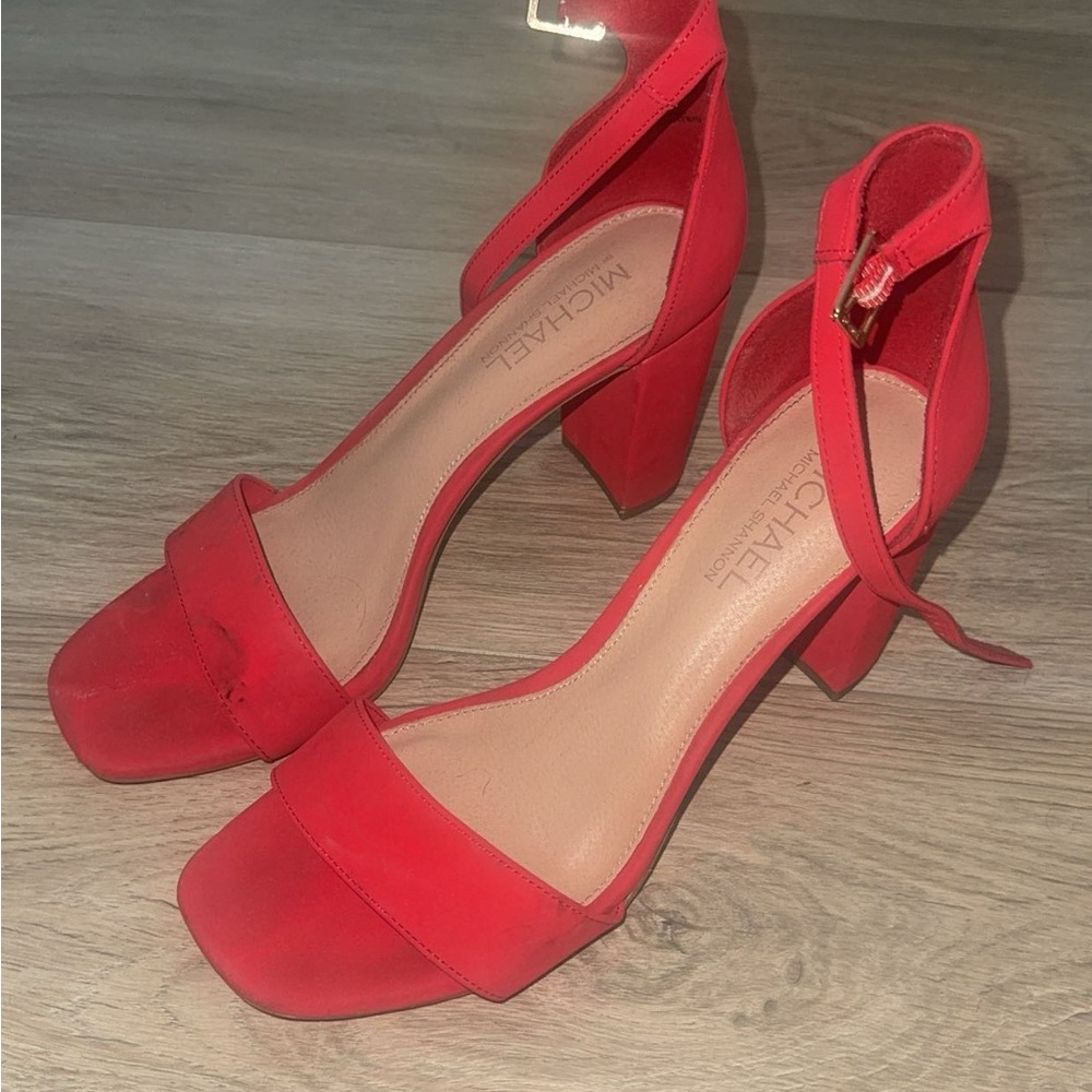 Michael Shannon Red Heels Open toed